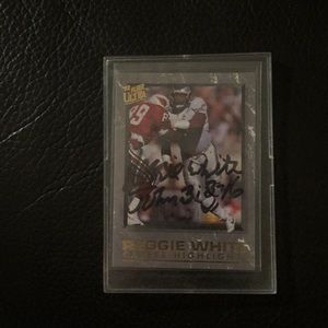 Autographed Reggie White card